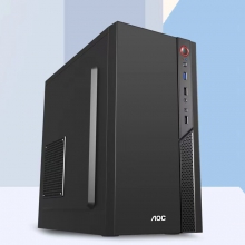 aoc cb210d黑色m-atx/itx主机箱120冷排侧透