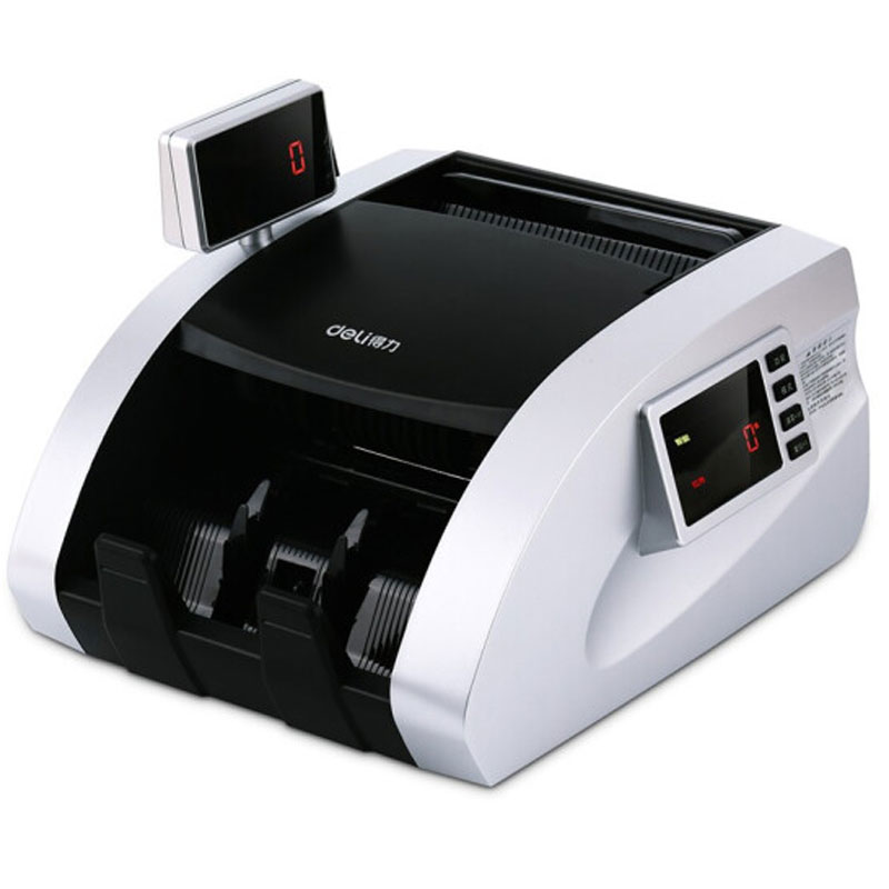 得力(deli)验钞机新版人民币银行专用小型便携式办公家用迷你升级新版
