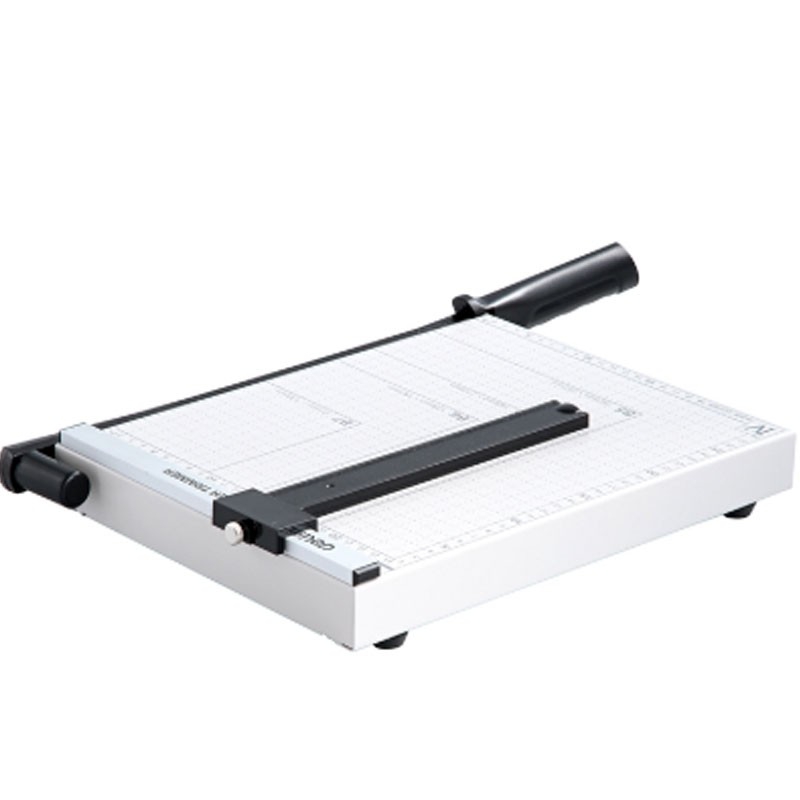 得力8014切纸机裁刀1210单位把白灰钢制切纸机锋利无比高效快捷