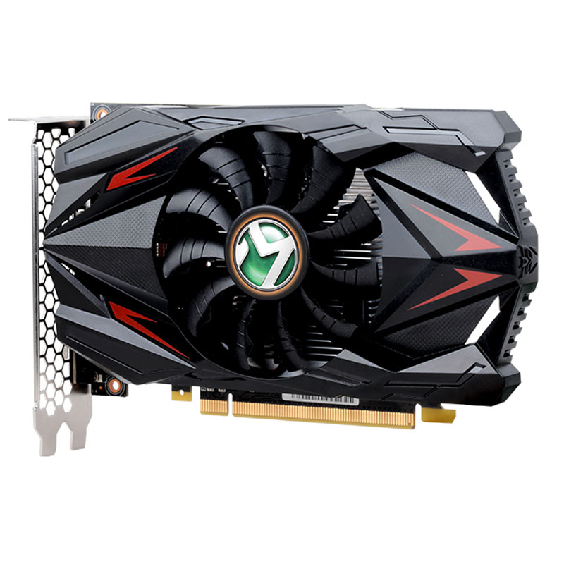 正品行货假一罚十铭瑄 ms-gtx1050ti变形金刚4g 智能温控单风扇显卡