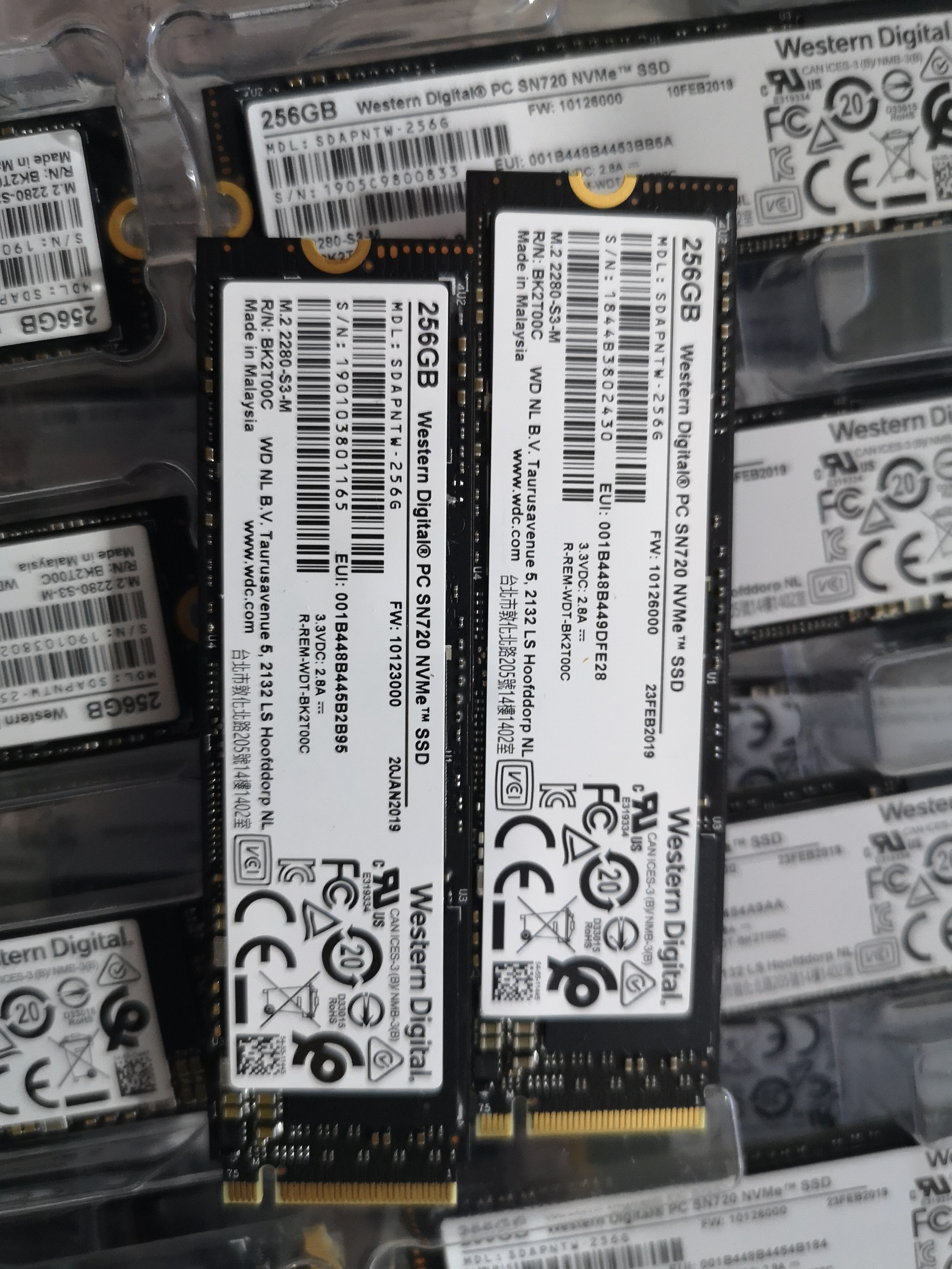 【正品行货 假一罚十】全新 wd sn730 256g pcie nvme西数 固态硬盘