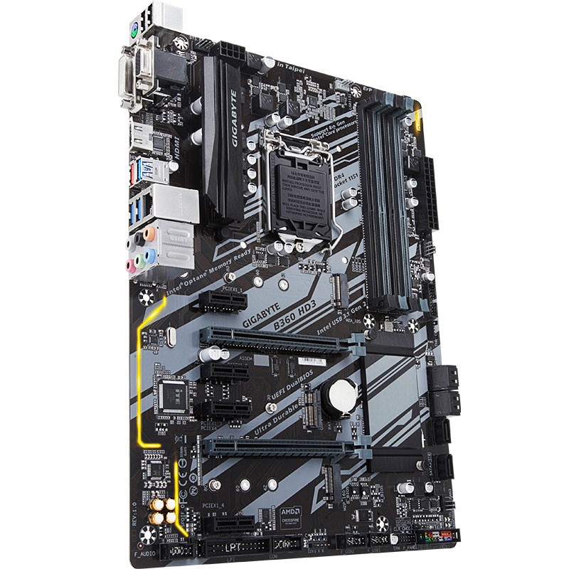 gigabyte/技嘉 b360 hd3主板 台式机电脑游戏大板全新1151针八代