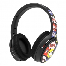 迪士尼CE879S彩色黑头戴式耳机