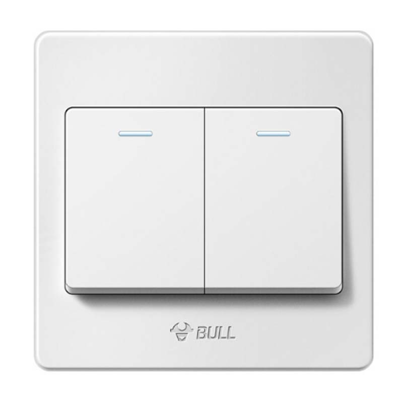 公牛(bull) g32开关插座 二开双控开关