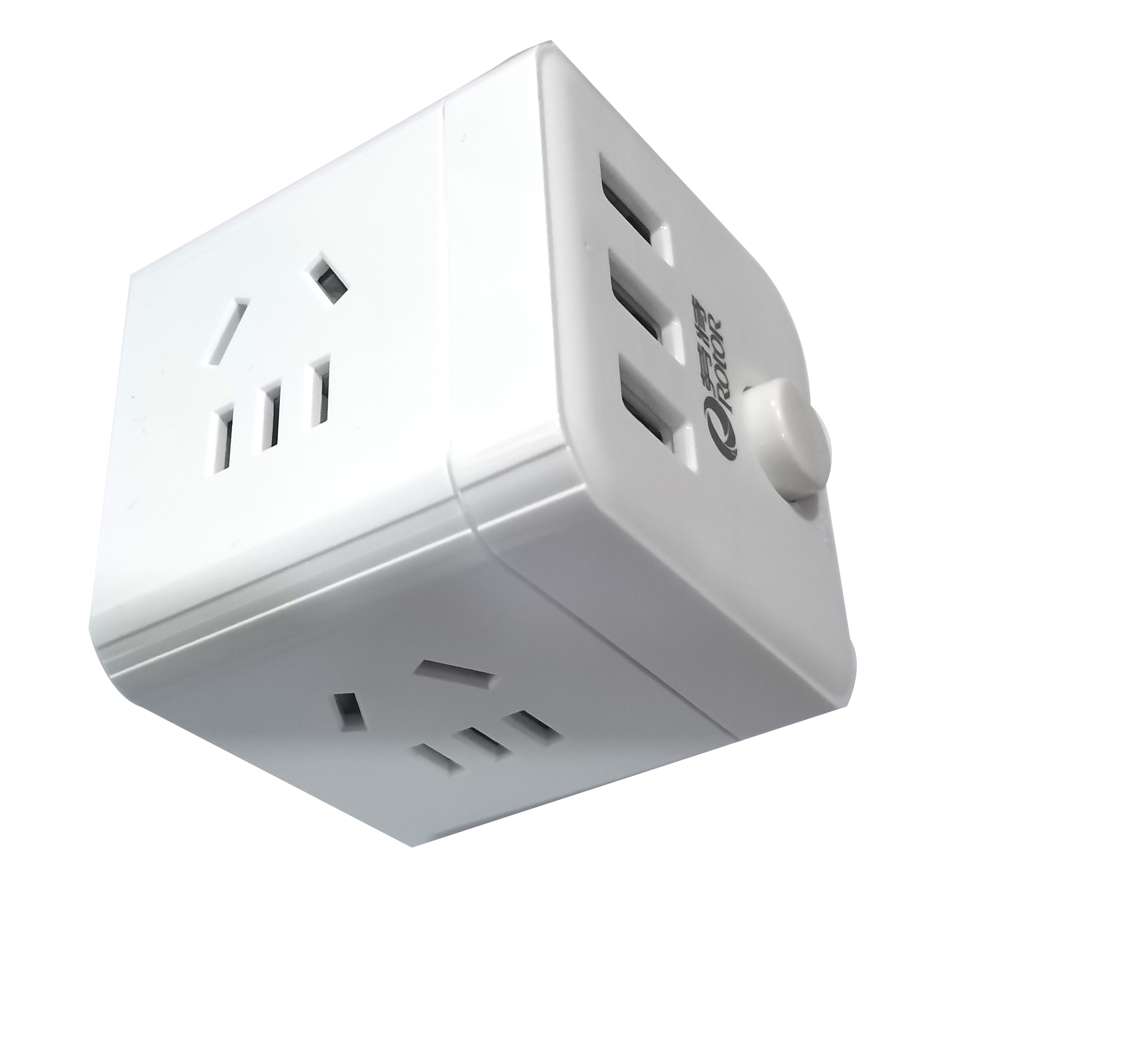 劳特rt-0234u魔方转换器插座【劳特新国标专注插排30年,防触电助力