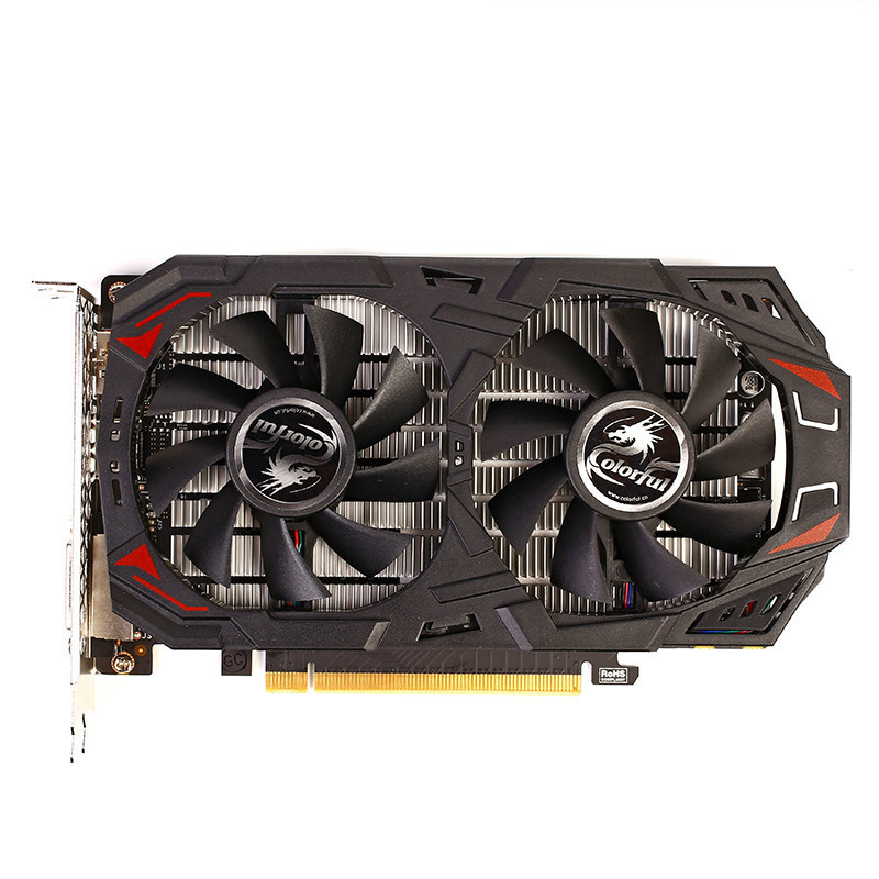 七彩虹colorful網馳工包gtx1050ti4gddr5128位遊戲顯卡工包吃雞逆水寒