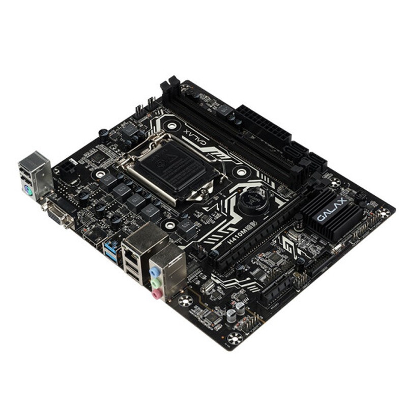 h410m主板办公家用主板游戏主板支持十代处理器主板matx主板h410主板