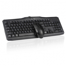 森松尼键鼠套装S-T10 USB+USB接口 黑色 键盘鼠标套装 商务套装