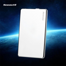 纽曼（Newsmy）60GB USB2.0 移动硬盘 Mini Card 1.8英寸 限量超薄版 仅6毫米厚 精钢工艺 防震安全