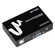 迈拓维矩MT-100T 100米VGA延长器网传100米音视频同步VGA放大器1080P单网线延长信号抗干扰电脑接电视机投影仪LCD