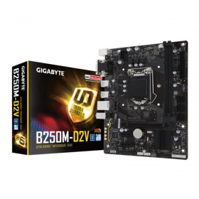 技嘉（GIGABYTE） B250M-D2V Intel B250/LGA1151主板   技充新