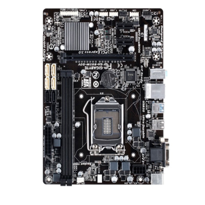 技嘉ga-b85m-d2v/d2vsi全固态集成主板1150主板b85电脑主板