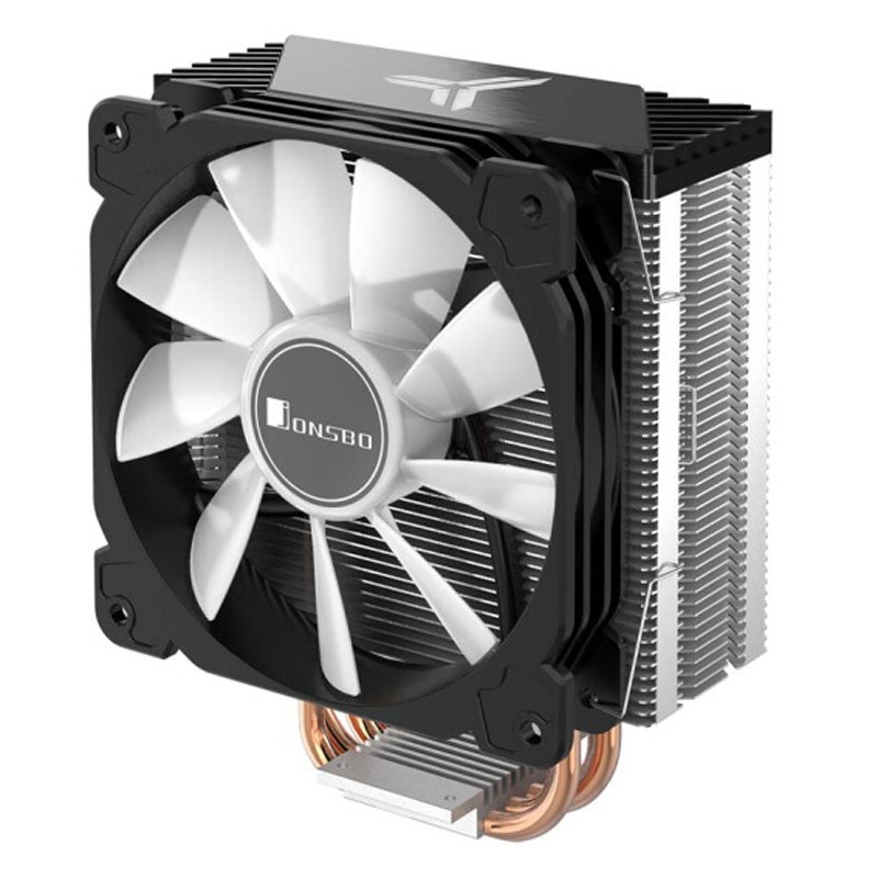 乔思伯(jonsbo)cr-1000 塔式cpu风扇 (七彩流光光效/4热管/温控风扇