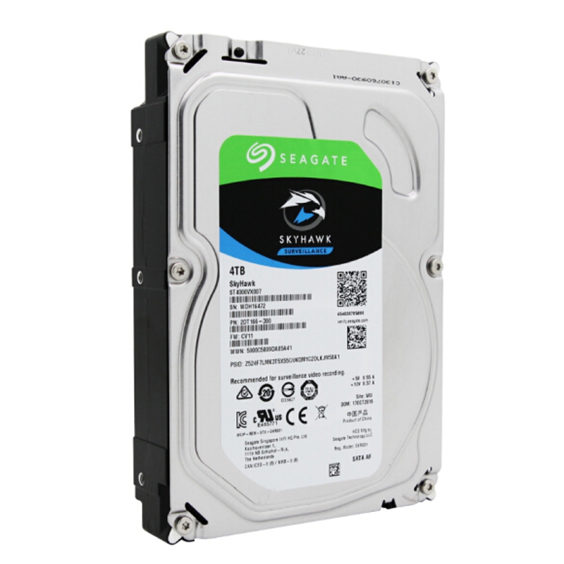 希捷4t监控硬盘希捷(seagate)酷鹰系列 4tb 5900转64m sata3 监控级