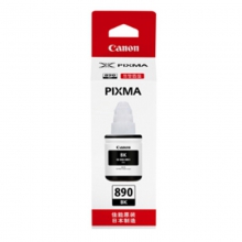 佳能（Canon）GI-890 BK黑色墨水瓶(适用G3810/G3800/G2800/G2810)青色/品红/黄色/黑色