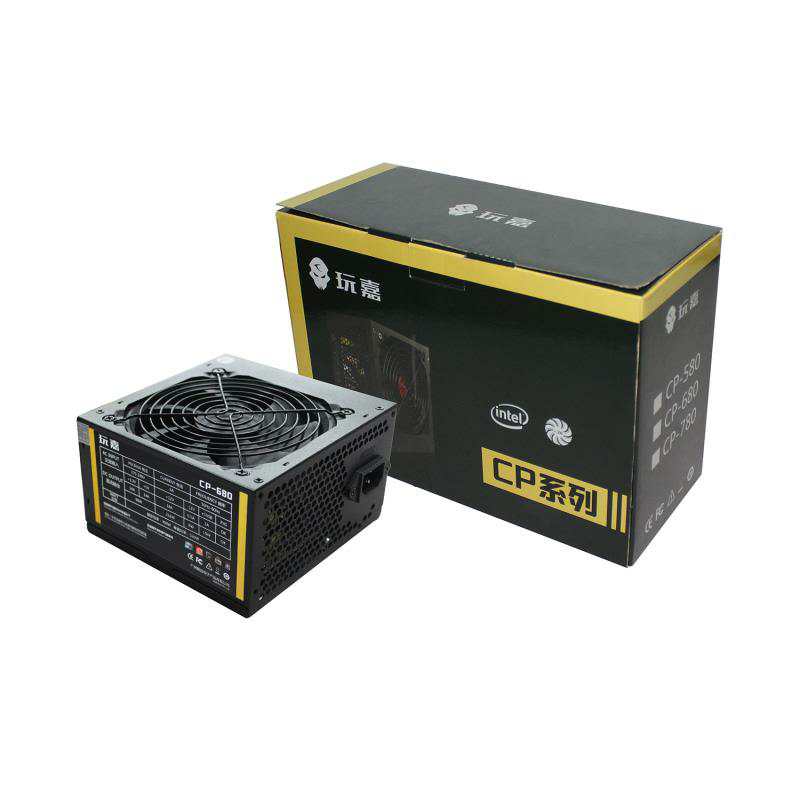 商家联盟玩嘉电源580(cp系列)额定300w 三年换新 游戏电脑电源