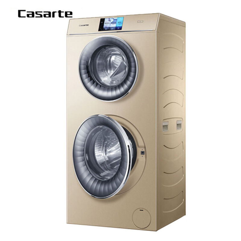 卡萨帝(casarte)c8 u12g3 双子云裳直驱变频滚筒洗衣机12公斤家用