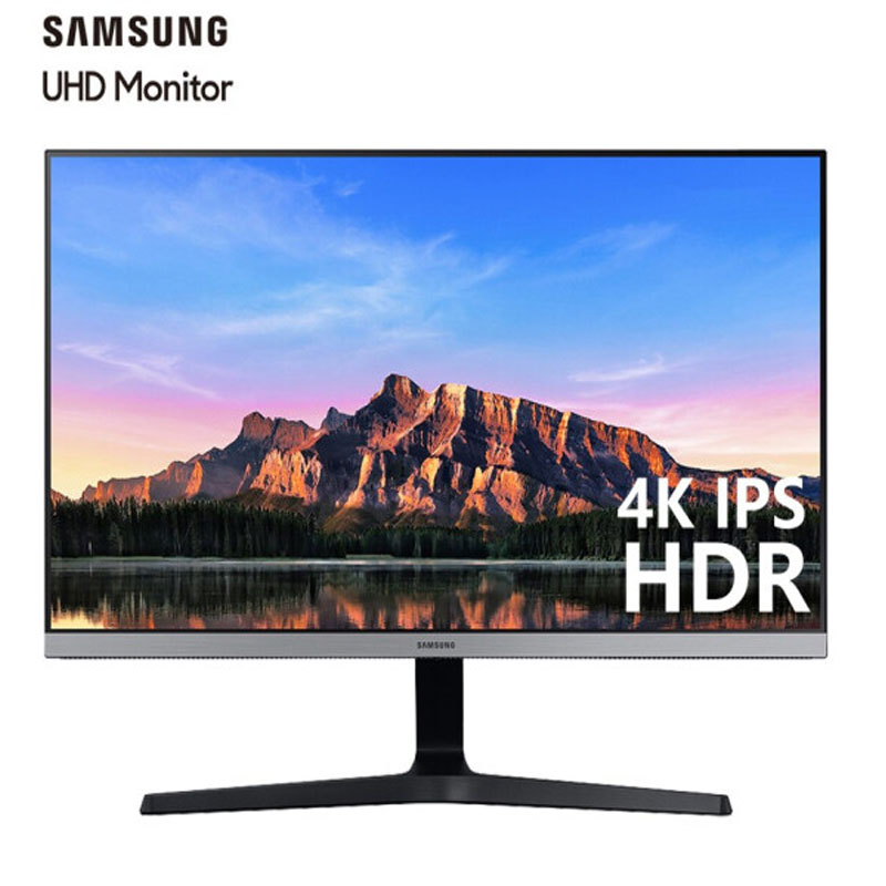 三星(samsung)u28r550uqc 28英寸4k显示器 低蓝光不闪屏 设计绘图电脑