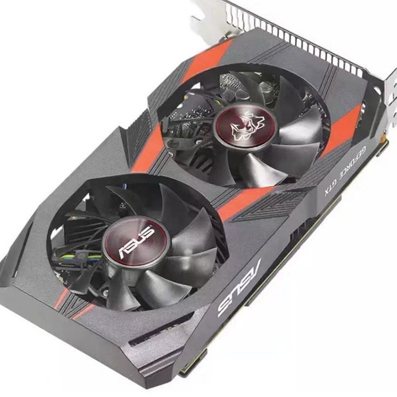 华硕asus gtx1050ti a4g 吃鸡游戏电竞入门独立显卡 全新背板 地狱犬
