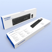 韩国现代HY-MK230无线键鼠套装 一年质保 商务首选