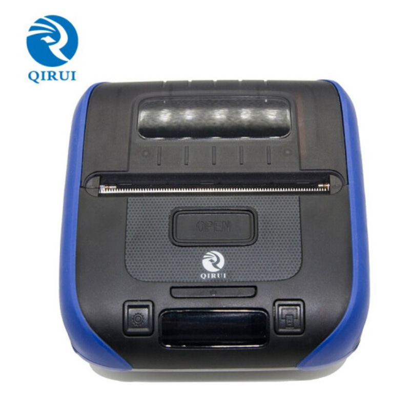 启锐qr-386a 蓝牙便携式电子面单打印机 手持无线韵达快递单热敏机