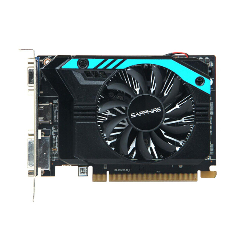 蓝宝石 r7 240 2g d3海外版最便宜的64bit位宽显卡;适合英雄联盟等