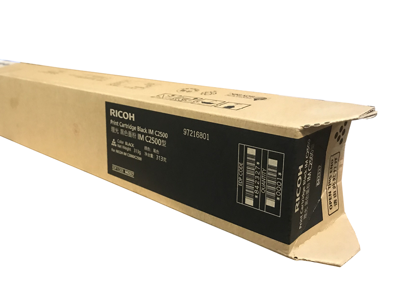理光im c2000/c2500黑色原装粉盒-313克