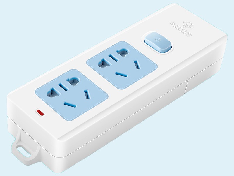 公牛新国标无线插座 2位总控排插/拖线板/电源接线板gn-412k (需自行