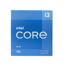英特尔 Intel i3-10105F 4核8线程 盒装CPU处理器 三年质保