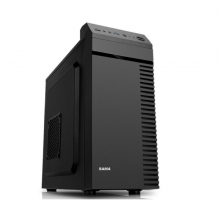先马（SAMA）商英（黑） 便携式商务电脑小机箱 USB3.0/支持M-ATX主板、固态硬盘、光驱、长显卡、背线  先马机箱