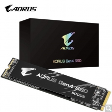2：1送桶装面一桶！技嘉（GIGABYTE） AORUS系列 500GB SSD固态硬盘GEN4黑雕盘 M.2接口 pcie4.0系列 技嘉固态
