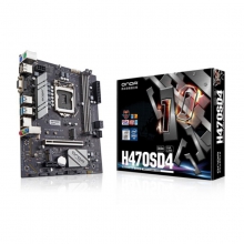 昂达（ONDA）H470SD4 （ Intel H470/LGA 1200） 支持Intel 10代处理器 游戏办公优选