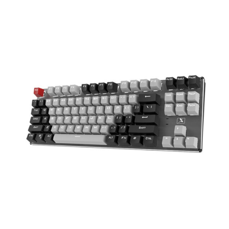 新盟technology rf87无线蓝牙机械键盘有线三模87键可充电式手机平板