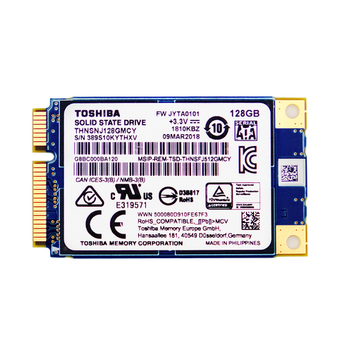 东芝(toshiba) msata接口 ssd固态硬盘 mlc颗粒 企业级 hg6 笔记本