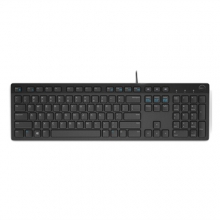 （官方正品）戴尔（DELL）KB216 键盘 有线 多媒体键盘 办公键盘 全尺寸键盘 即插即用 键盘（黑色）