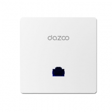 大洲dazoo D1W 1300M双频千兆入墙AP 企业及wifi接入点 POE\/DC供电