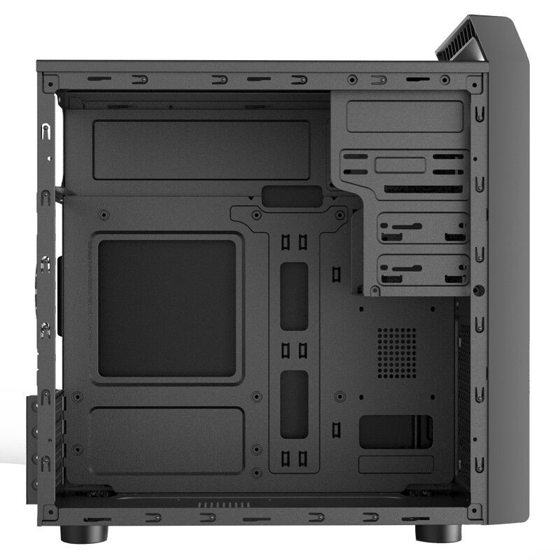 商家联盟长城机箱 长城r25 商用 商务 办公机箱 便携手提机箱 usb3.