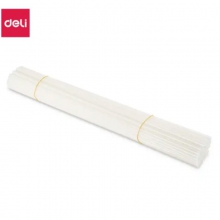 得力(deli)3847 财务装订机专用透明装订铆管Φ4.8mm*500mm 100支/盒装