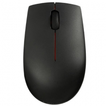 (联想键鼠）联想（Lenovo）鼠标 无线便携鼠标N1901A 办公鼠标 笔记本鼠标 台式机鼠标 黑色