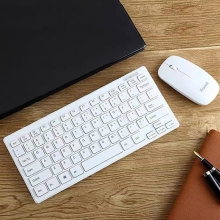 方正W6226键鼠套装 无线键盘鼠标套装办公键盘超薄-白色/黑色