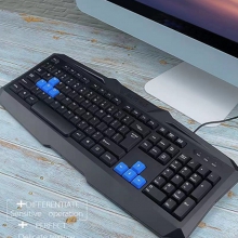 方正F139 有线USB单键盘 商务 办公 游戏 家用防水电脑键盘