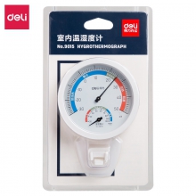得力9015室内温湿度计(白色)拍下24小时送货