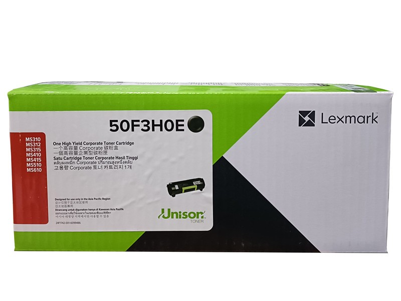 Lexmark 50F1000 Black Toner Cartridge (1.5k Pages) Lexmark MS310, MS410