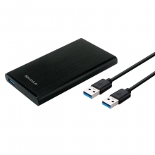 2.5寸移动硬盘盒USB2.0黑色USB3.0 塑壳金属壳 笔记本硬盘固态硬盘串口sata 台式机硬盘3.5寸