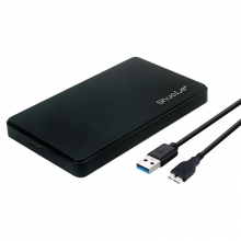2.5寸移动硬盘盒黑色USB3.0 塑壳 笔记本硬盘固态硬盘串口sata
