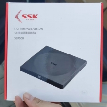 飚王 USB移动外置刻录光驱 DVD R/W SED008 SSK