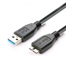 移动硬盘线 USB3.0移动硬盘数据充电线 0.5米
