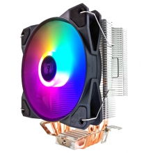 冰曼MT6幻彩版ARGB 变色风扇 6铜管支持12代1700 台式机电脑CPU风扇 散热器支持i5 i7 i9