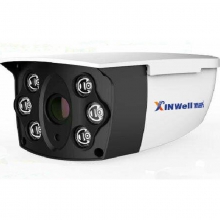 六灯红外网络摄像机SV-N7180K-S采用Smart H.265技术，全天录像存储空间节省50% 1/3"逐行扫描CMOS图像传感器，分辨率130万像素：1280*960，6颗大功率阵列灯，带IR_CUT，红外夜视距离达80米，百万像素镜