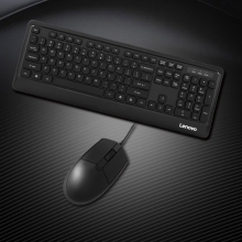 (联想键鼠）联想 KM102 有线键盘鼠标套装 键盘 键鼠套装 办公鼠标键盘套装 有线键鼠（KM102）